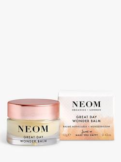 NEOM Wellbeing London Great Day Wonder Balm, 12g, 