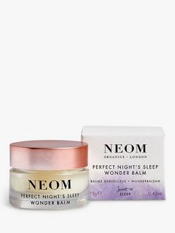 NEOM Wellbeing London Perfect Night's Sleep Wonder Balm, 12g, 