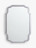 John Lewis Smoke Edge Wall Mirror, 90 x 60cm, Smoke