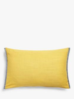 John Lewis Zebra Cushion - view 2, Mustard