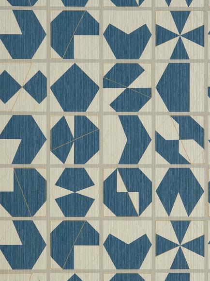 Osborne & Little Kutani Vinyl Wallpaper, Multi W7557-03