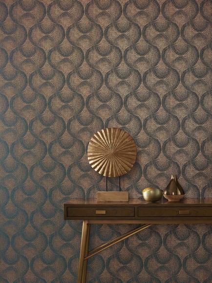 Osborne & Little Uroko Wallpaper - view 2, Multi W7556-01