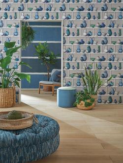 Osborne & Little Raku Wallpaper - view 2, Multi W7560-01