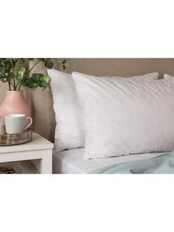 Snuggledown Natural Duck Feather and Down Standard Pillow, Soft/Medium, White