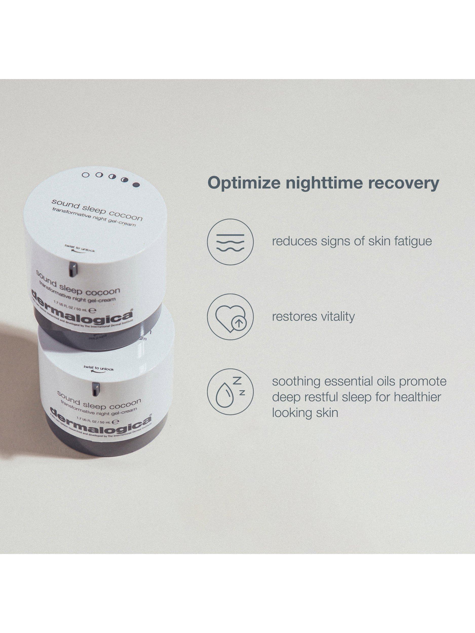 Product image 4 of 5, which shows Dermalogica Sound Sleep Cocoon™ Transformative Night Gel-Cream, 10ml