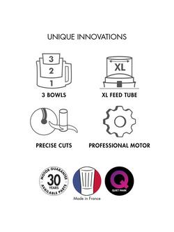 Magimix 5200 XL Premium Food Processor - view 2, Satin