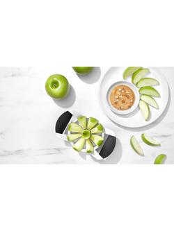 OXO Good Grips Apple Corer & Splitter - view 2, White