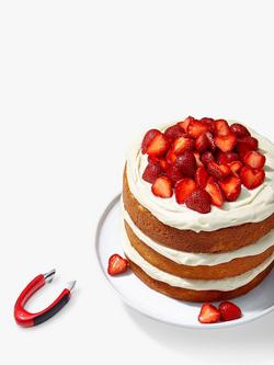 OXO Good Grips Strawberry Huller - view 2, Red