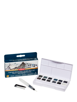 Derwent Charcoal Paints Set, Pack of 12, Multi