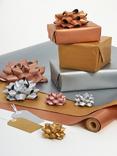 John Lewis Kraft Wrapping Paper, 10m, Copper