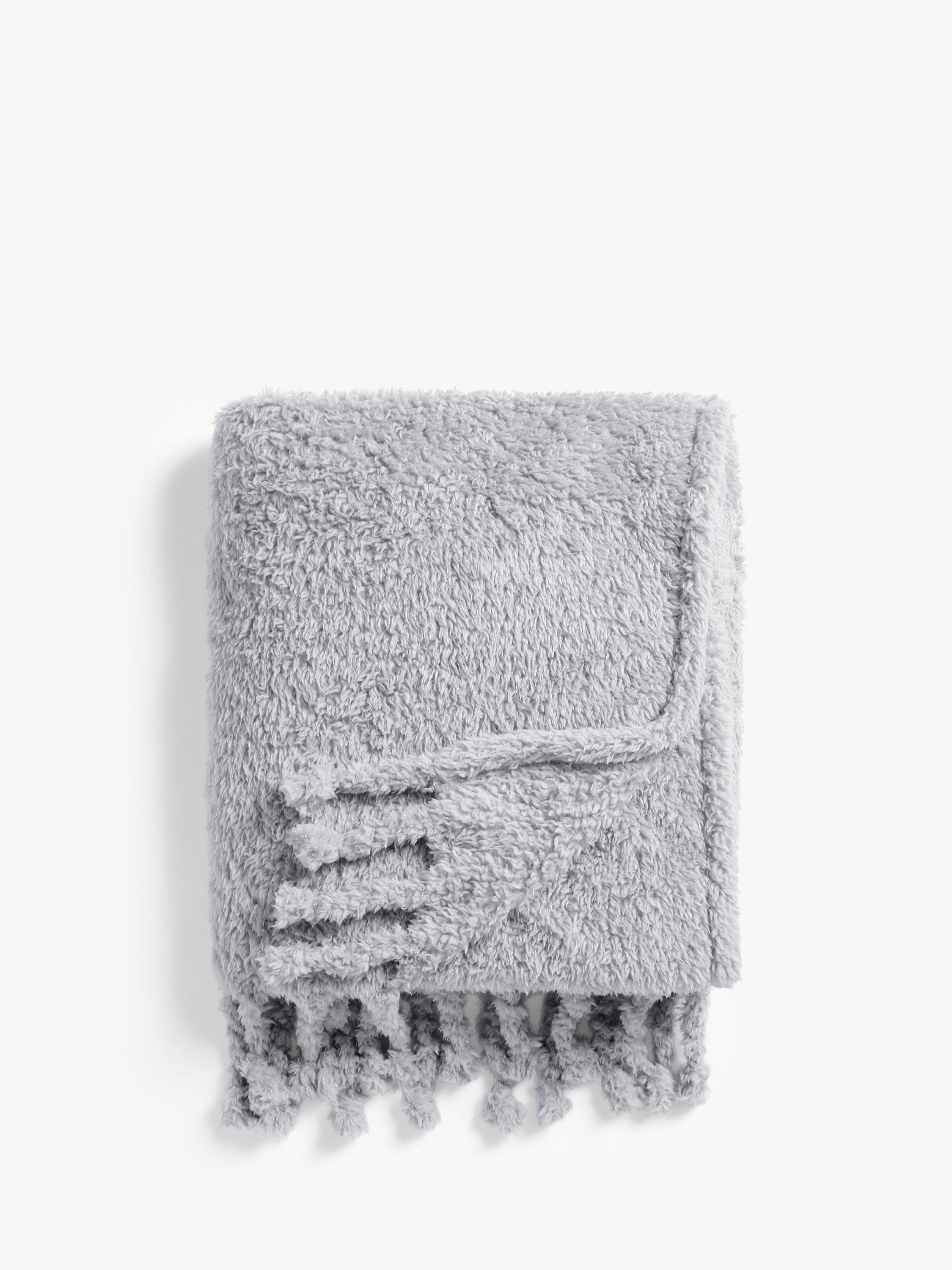 John Lewis ANYDAY Teddy Plush Throw