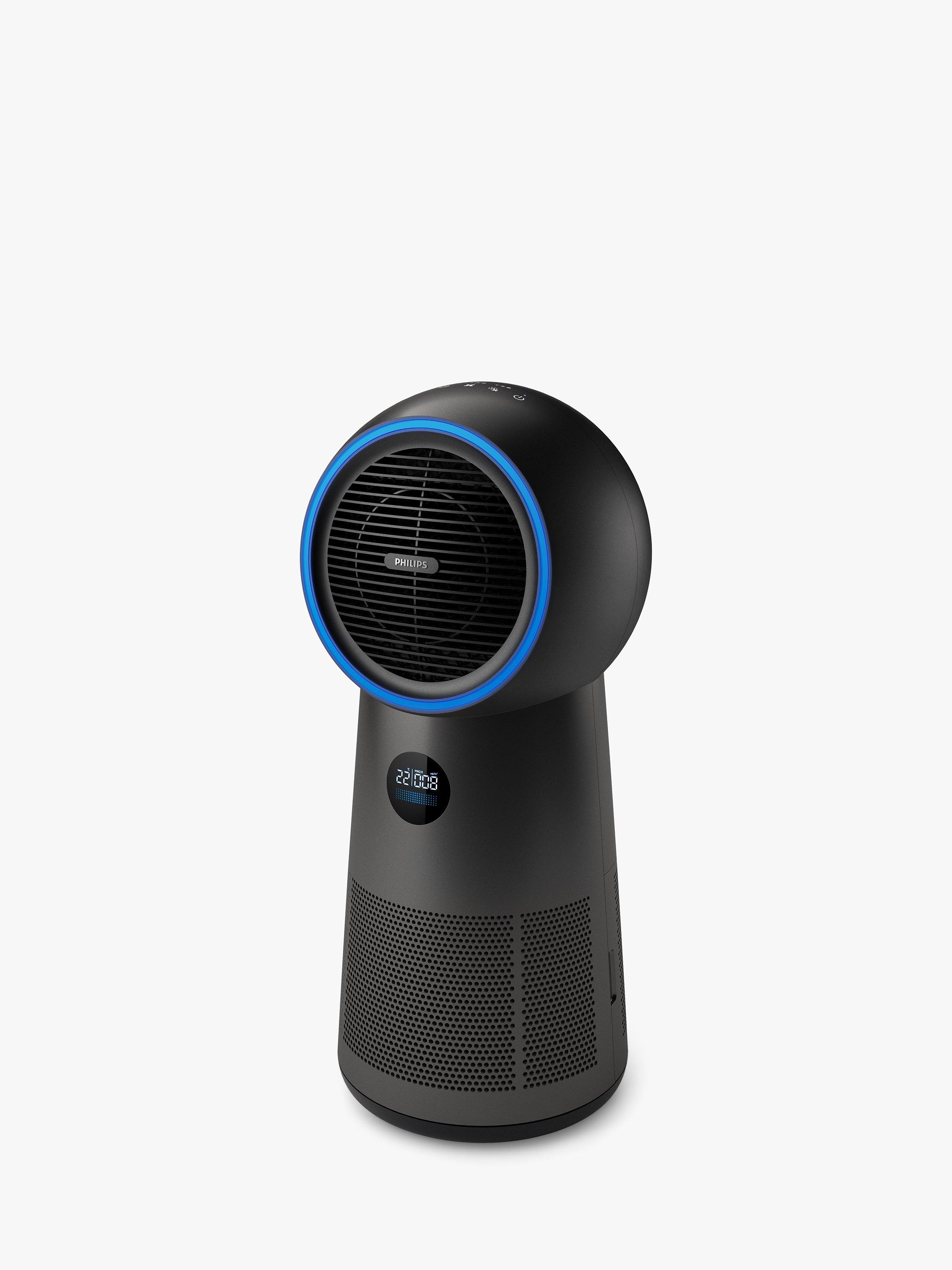 Philips 3-in-1 Air Purifier, Fan & Heater, Black
