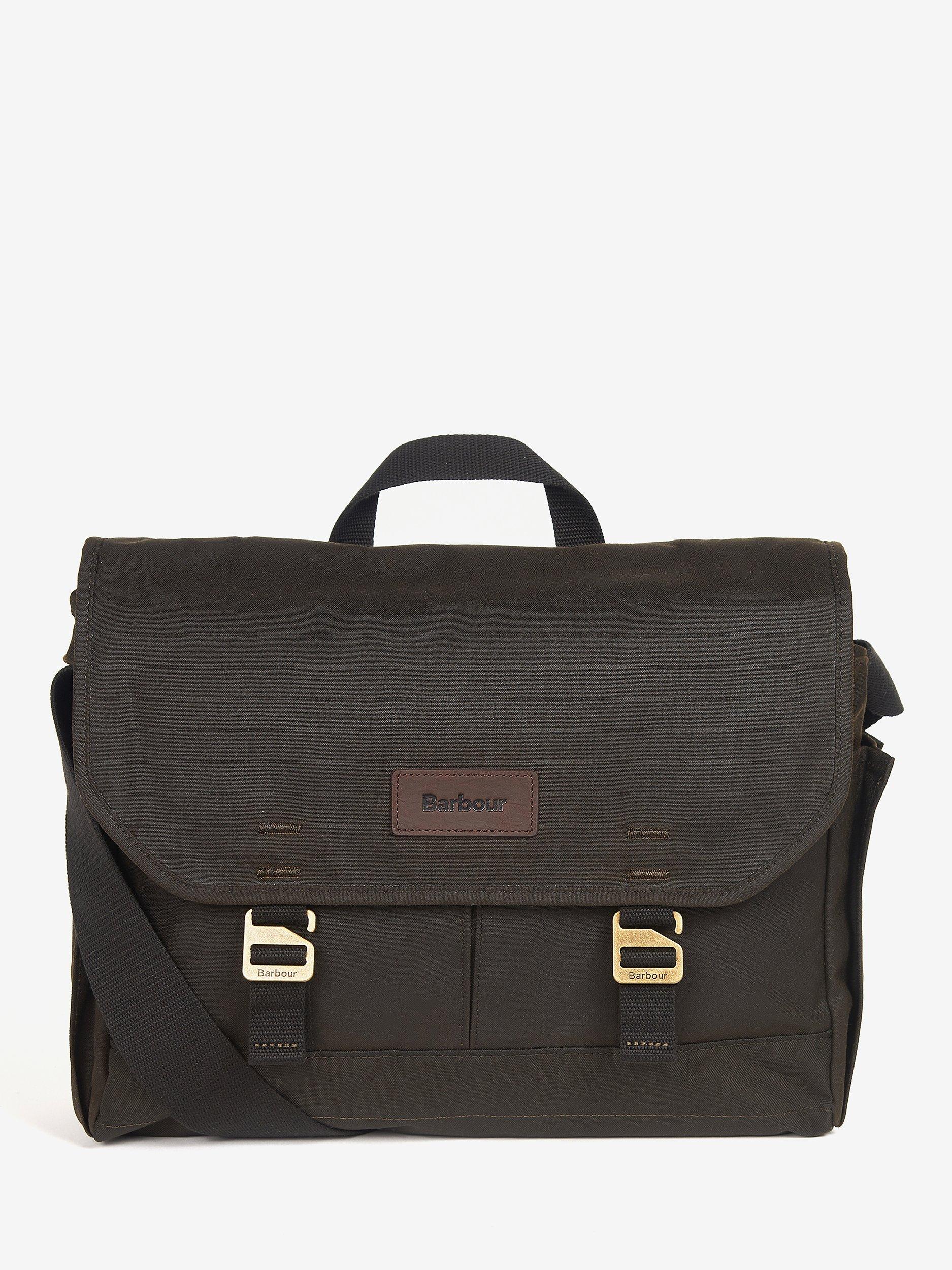 Barbour Essential Wax Messenger Bag