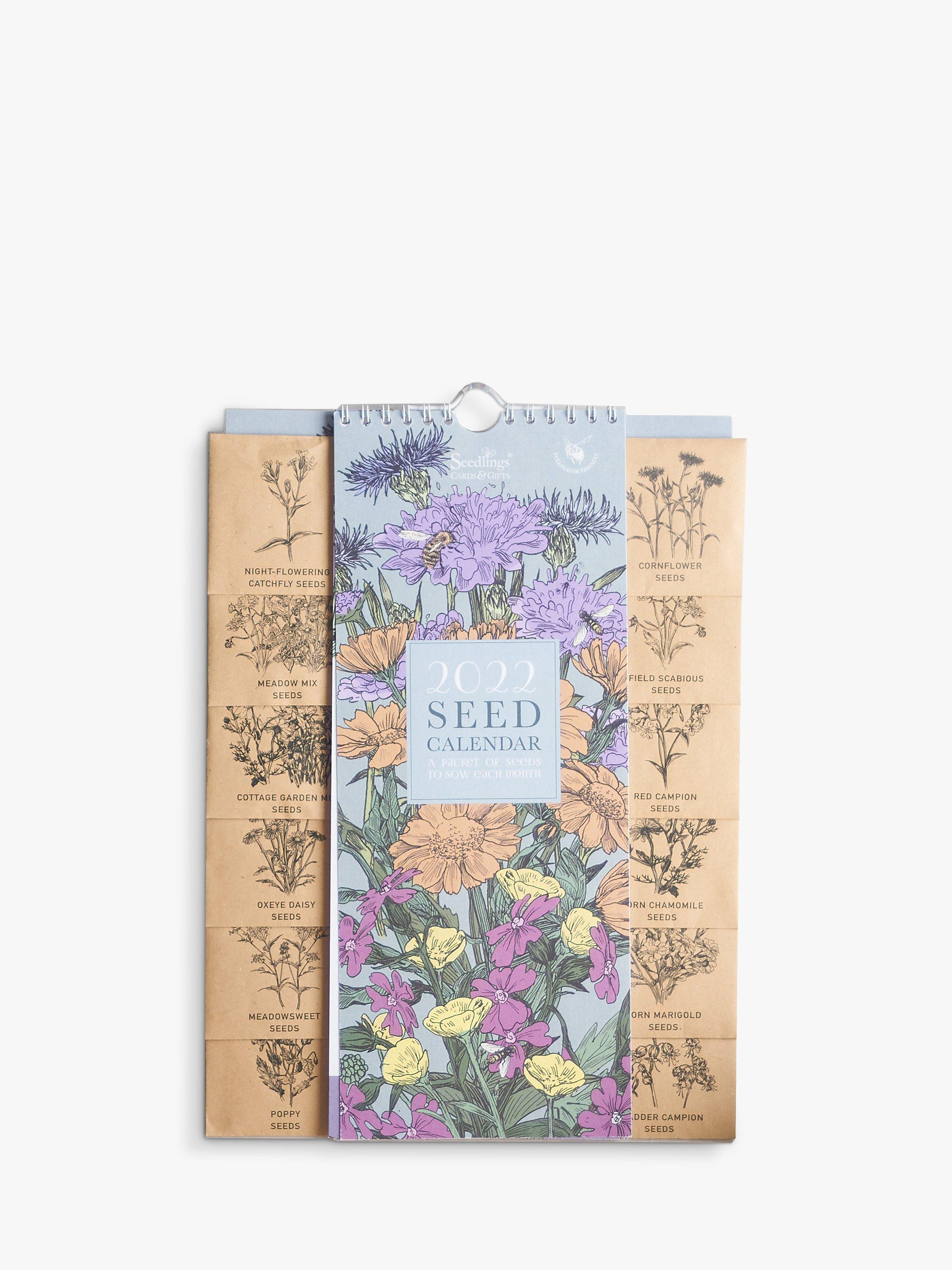 Seedlings Seed Calendar, 2022