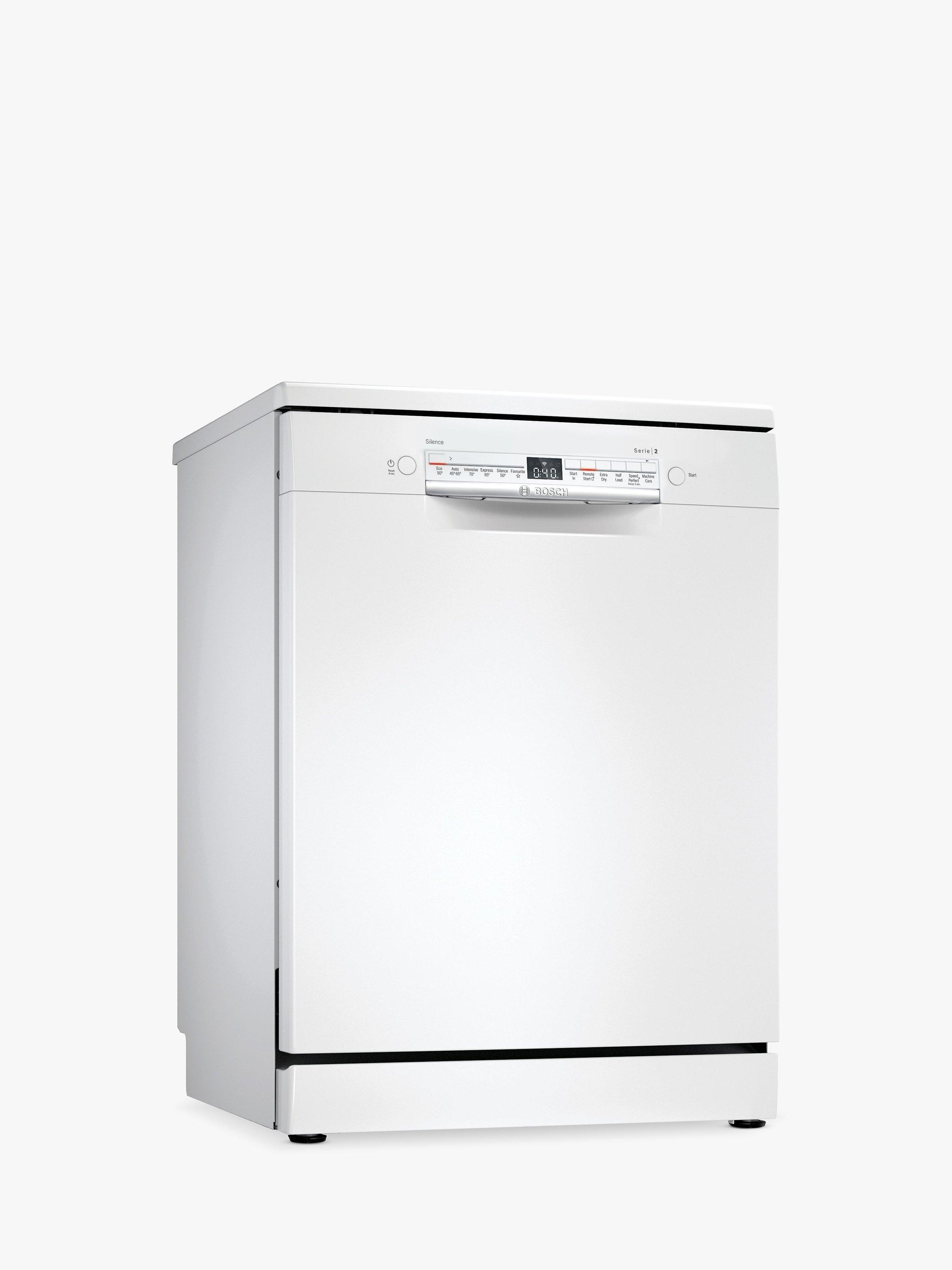 Bosch Series 2 SMS2HVW66G Freestanding Dishwasher, White