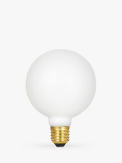 Tala Sphere III 7W E27 LED Dim to Warm Globe Bulb, Matt White - view 2, Matt White