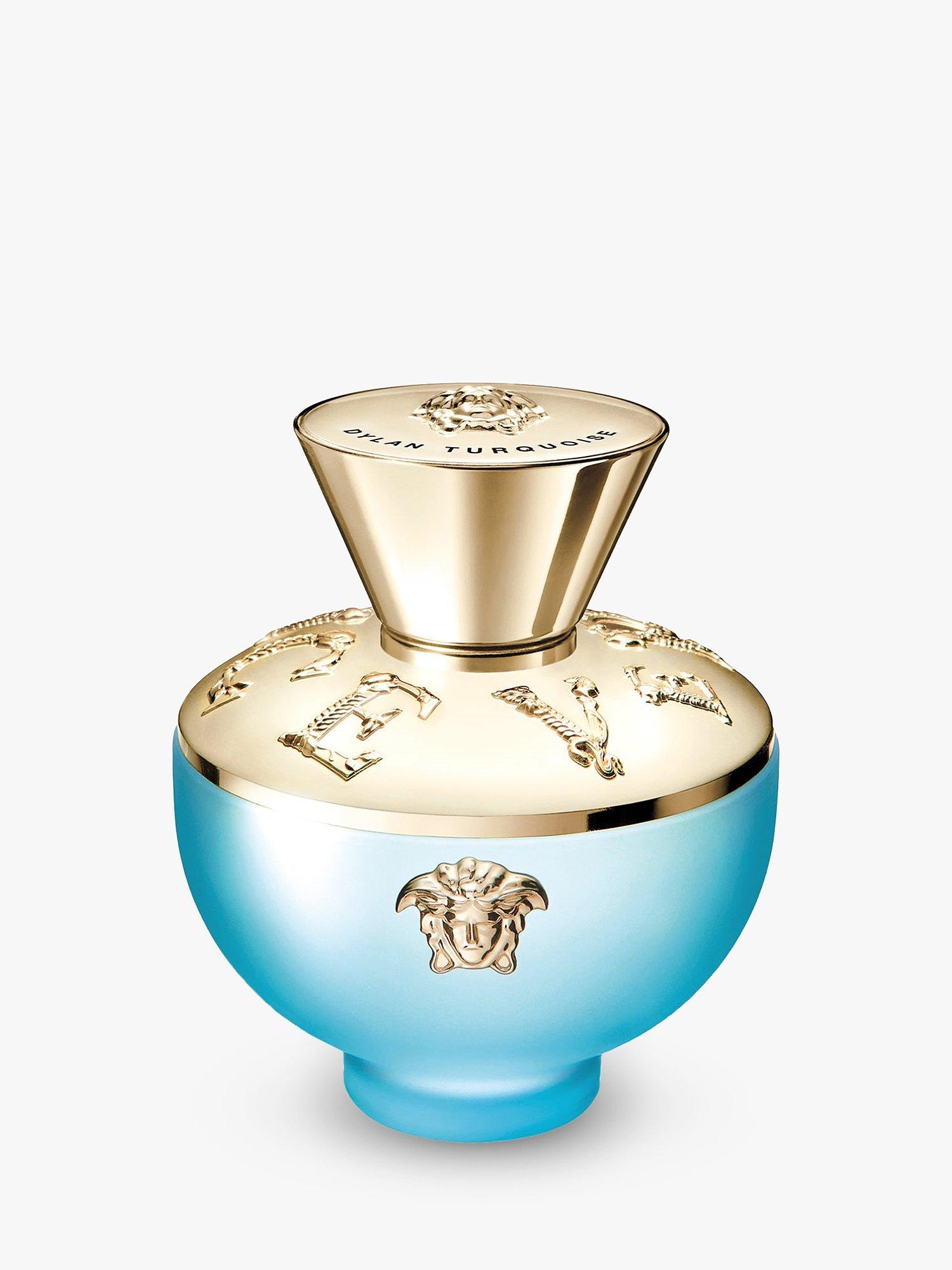 Product image 1 of 1, which shows Versace Dylan Turquoise Eau de Toilette, 100ml
