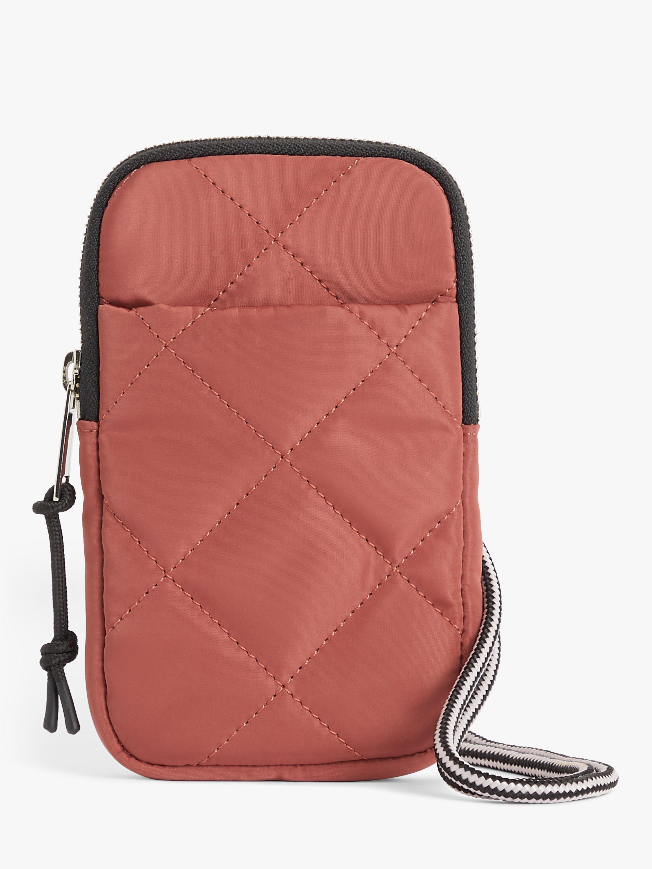 ANYDAY John Lewis & Partners Quilted Phone Pouch