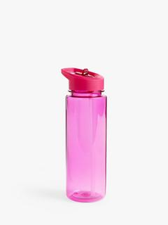 John Lewis Tritan Drinks Bottle, 750ml, Pink