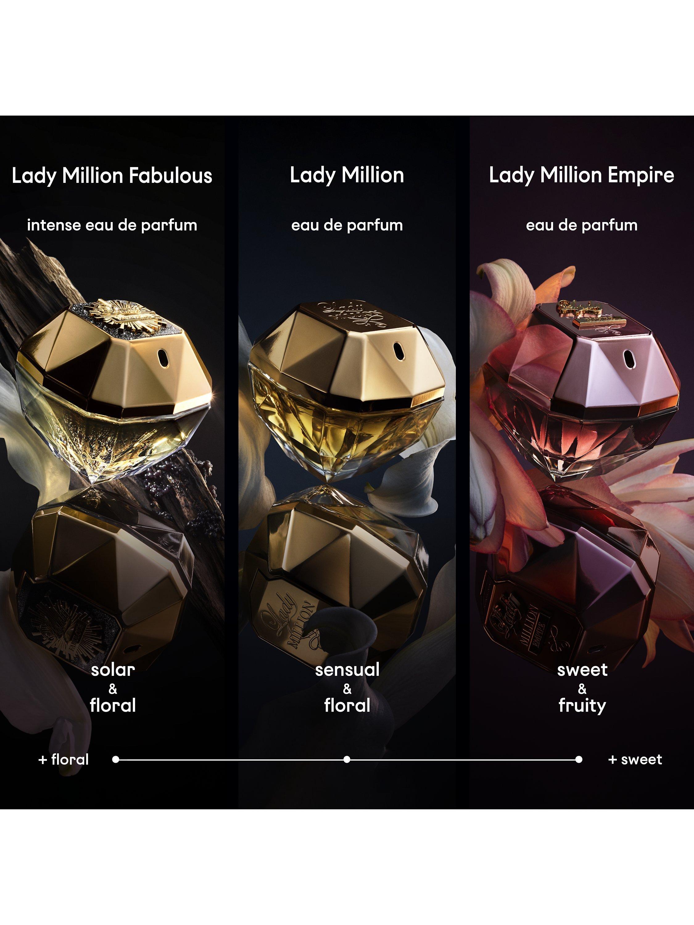 Product image 10 of 10, which shows Rabanne Lady Million Fabulous Eau de Parfum, 50ml