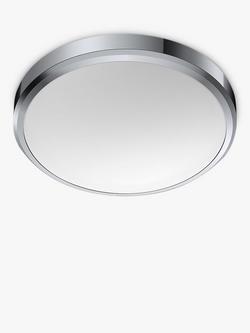 Philips Doris CL257 LED Bathroom Ceiling Light, Chrome, Chrome