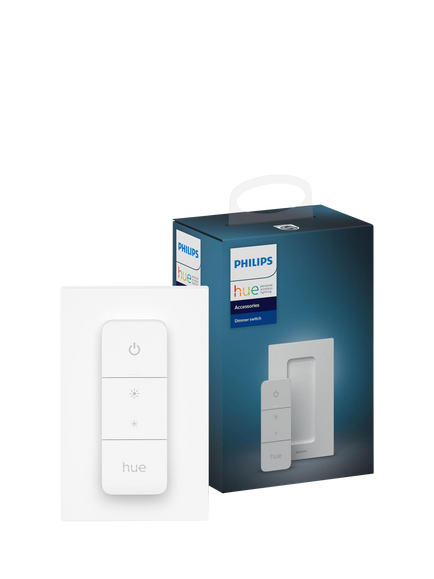 Philips Hue Smart Dimmer Switch 2, White, White