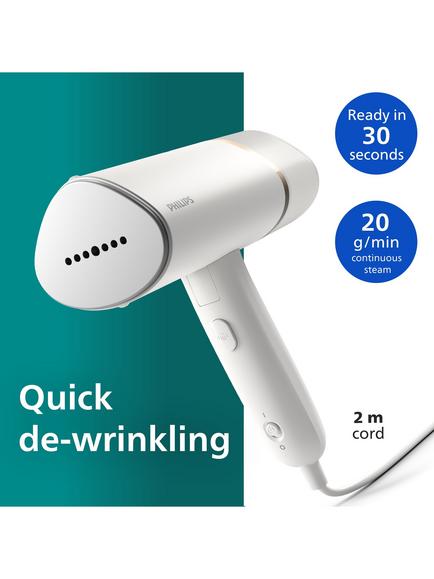 Philips 3000 Series STH3020/16 Clothes Steamer, White - view 2, White