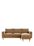 Swoon Evesham Grand 4 Seater RHF Chaise End Sofa, Dark Leg