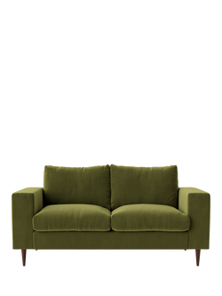 Swoon Evesham Medium 2 Seater Sofa, Dark Leg, Fern Velvet
