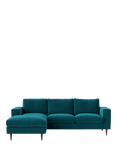 Swoon Evesham Grand 4 Seater LHF Chaise End Sofa, Dark Leg