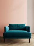 Swoon Kalmar Loveseat, Dark Leg