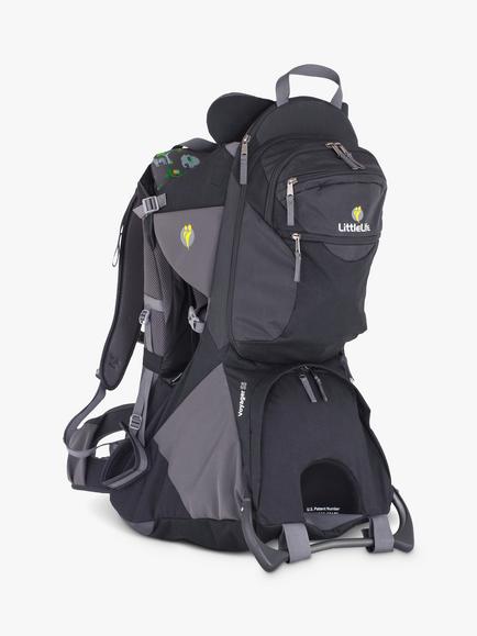 LittleLife Voyager S5 Child Back Carrier, Black - view 2, Black