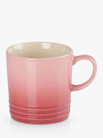 Le Creuset Stoneware Mug, 350ml, Rose Quartz