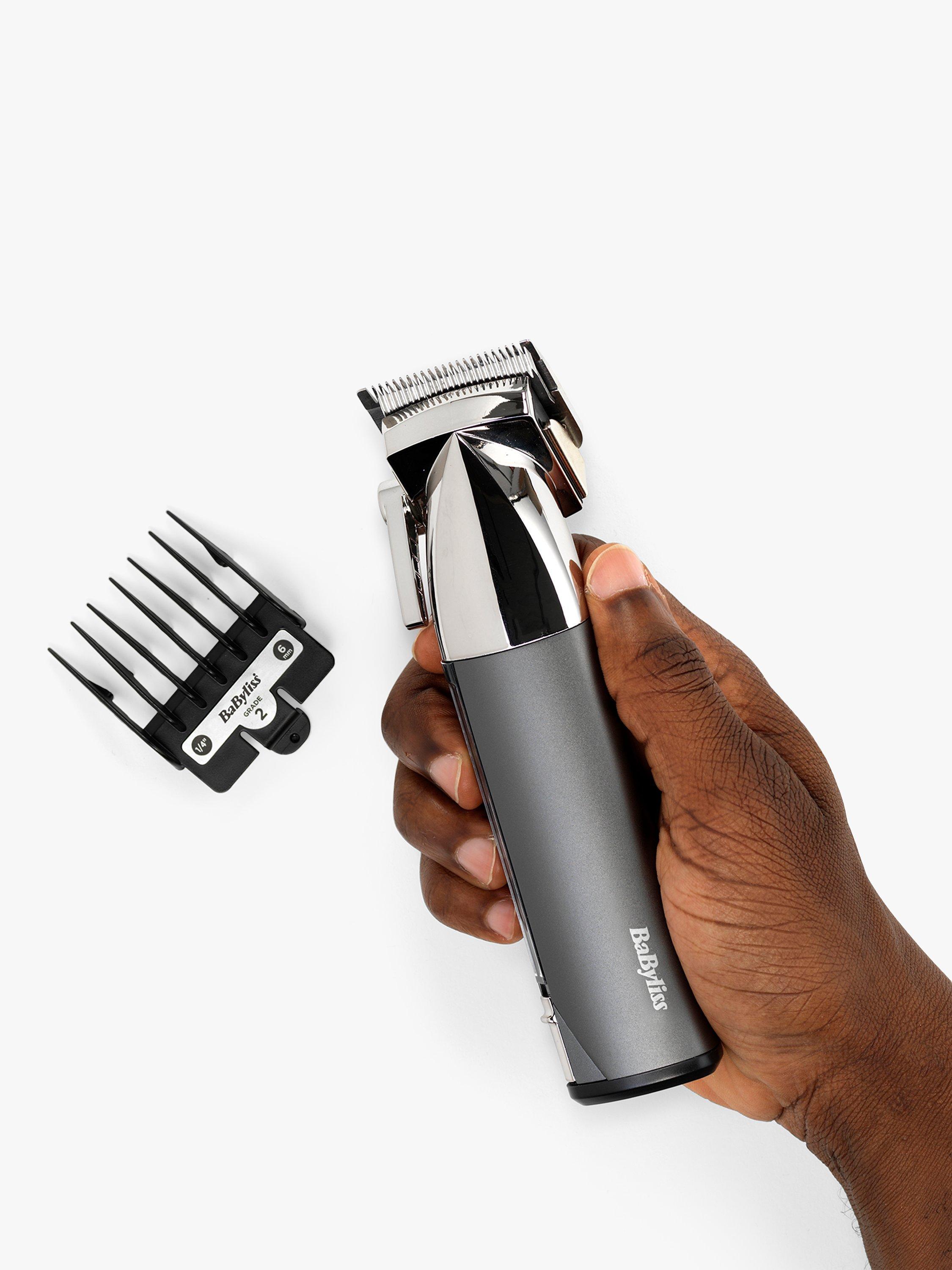 Product image 9 of 11, which shows BaByliss Super X-Metal Series Cordless Hair Clipper, Grey