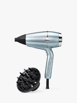 BaByliss Hydro-Fusion Anti-Frizz 2100 Hair Dryer, Blue, Blue
