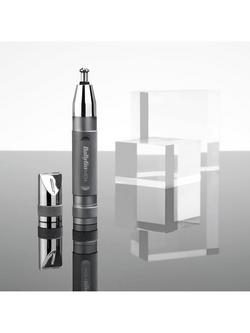 BaByliss Super-X Metal Series Nose, Ear & Eyebrow Trimmer, Grey - view 2, Grey