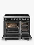 Smeg Portofino CPF92IM 90cm Induction Electric Range Cooker, Black