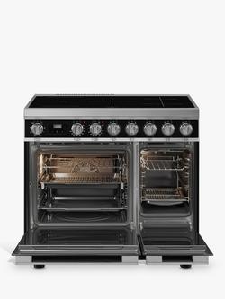 Smeg Portofino CPF92IM 90cm Induction Electric Range Cooker - view 2, Black