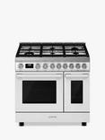 Smeg Portofino CPF92GM 90cm Dual Fuel Range Cooker, White