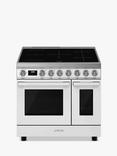 Smeg Portofino CPF92IM 90cm Induction Electric Range Cooker, White