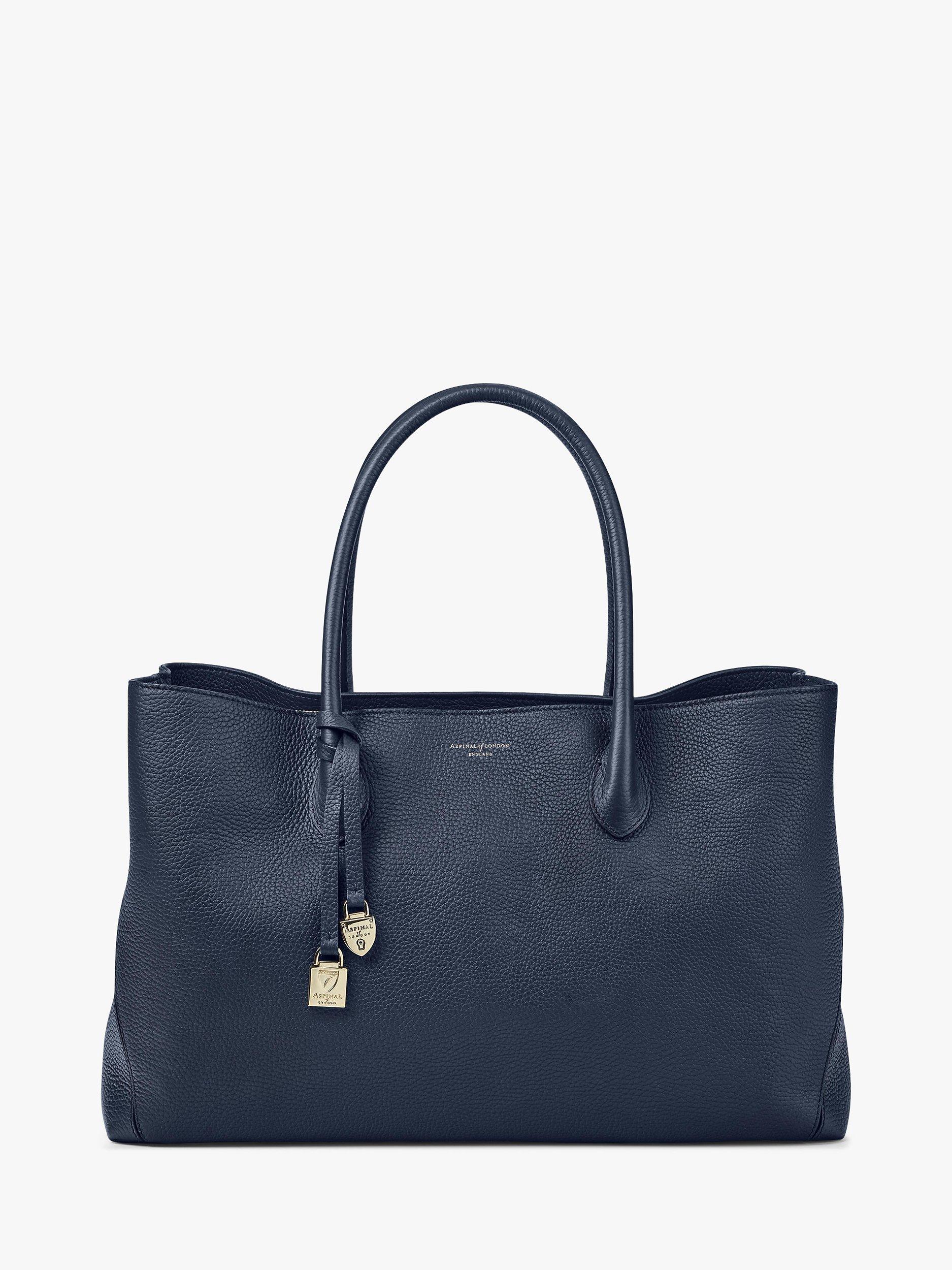Large blue handbag online