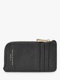 Aspinal of London Pebble Leather Zipped Coin and Card Holder