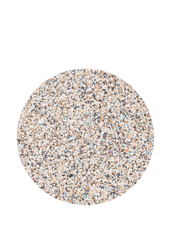 LIGA Beach Clean Cork Round Placemats, Set of 4, Multi, Multi