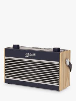 Roberts Rambler BT Stereo DAB/DAB+/FM Bluetooth Digital Radio - view 2, Navy