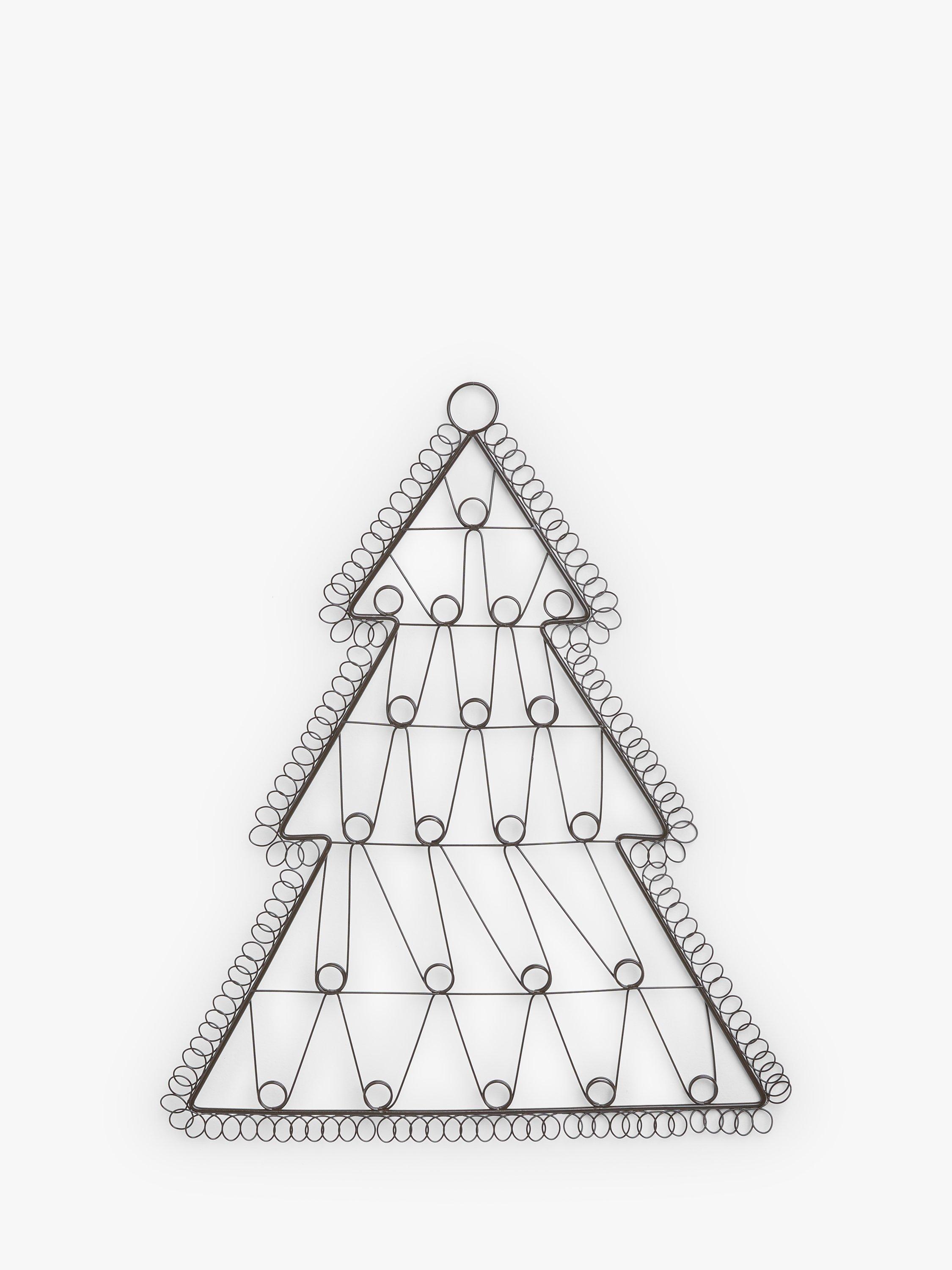 John Lewis Christmas Tree Metal Cardholder