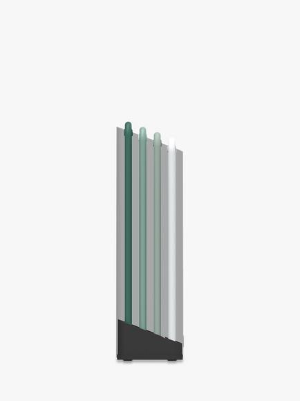 Joseph Joseph Folio Editions Large Plastic Chopping Boards & Storage Case, Set of 4, Sage - view 2, Sage