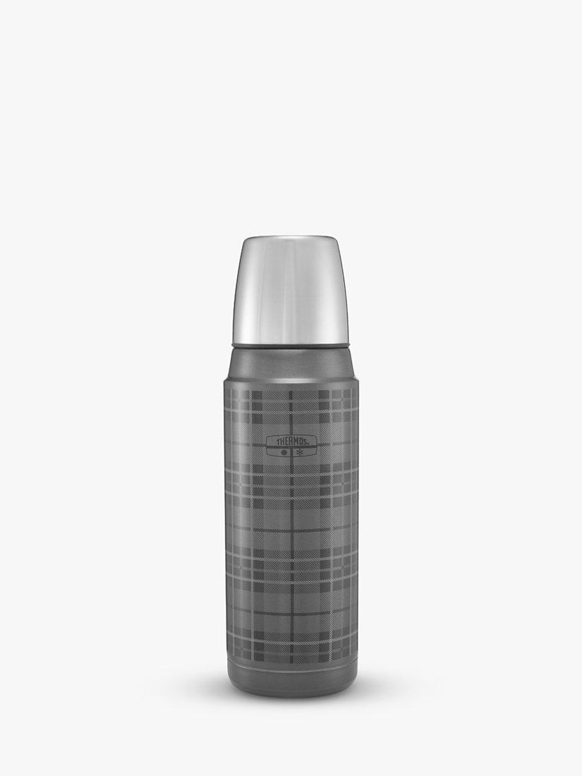 Thermos Retro Stainless Steel Flask, 470ml, Grey