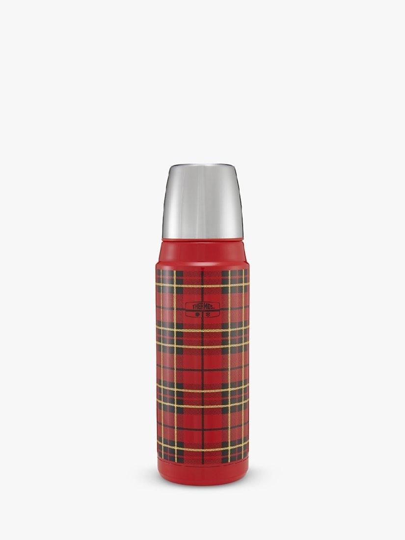 Thermos Retro Stainless Steel Flask, 470ml, Red