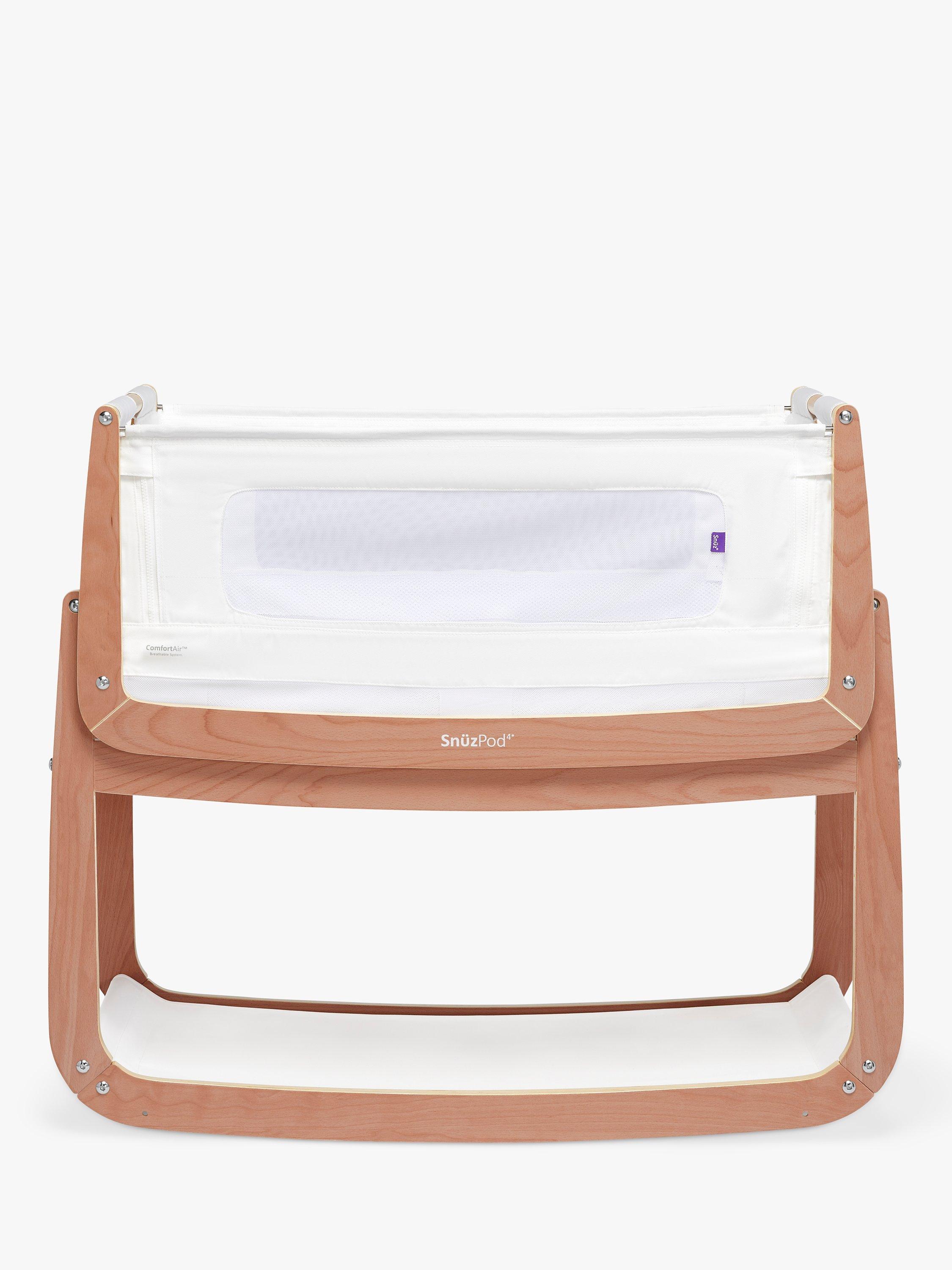 Snüz SnüzPod 4 Bedside Crib, Natural
