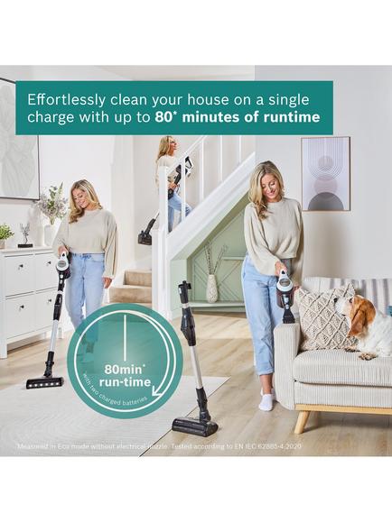 Bosch BCS712GB Unlimited 7 Dual Battery Vacuum Cleaner - view 2, Black